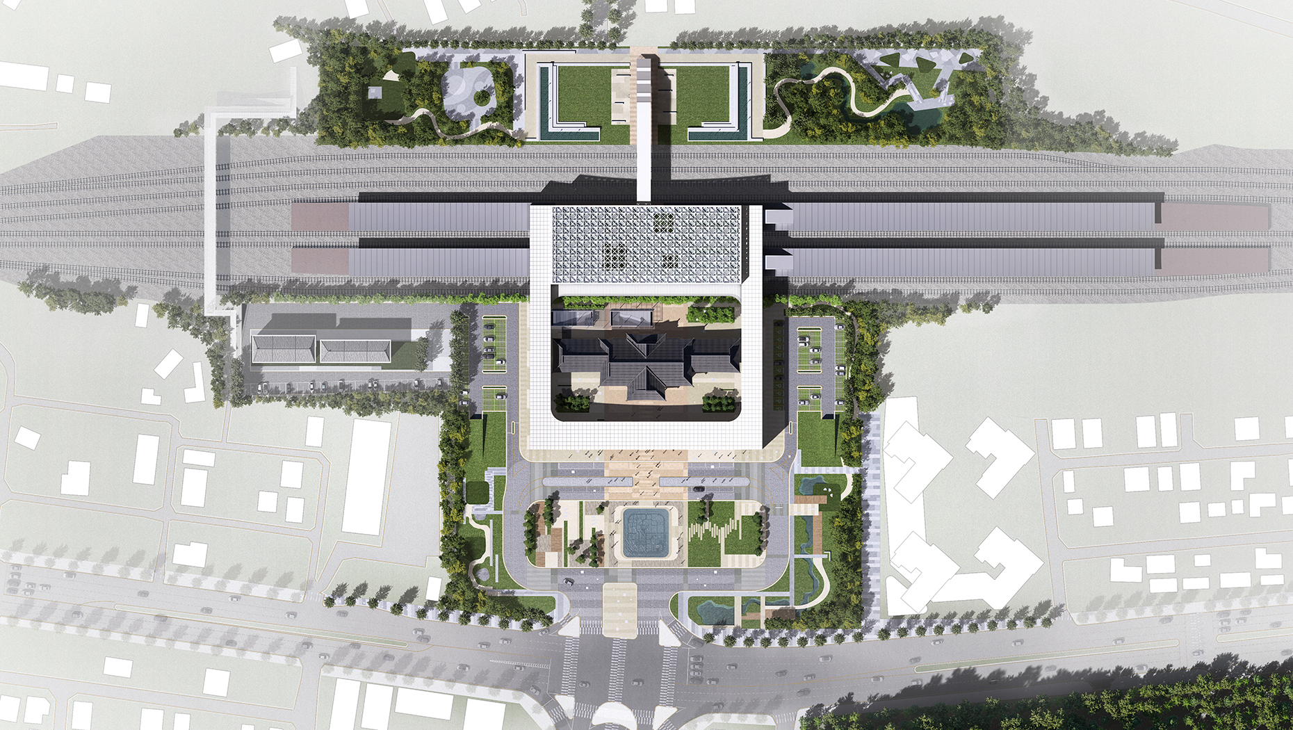 20190909 Jeonju Station Site Plan Roof Final