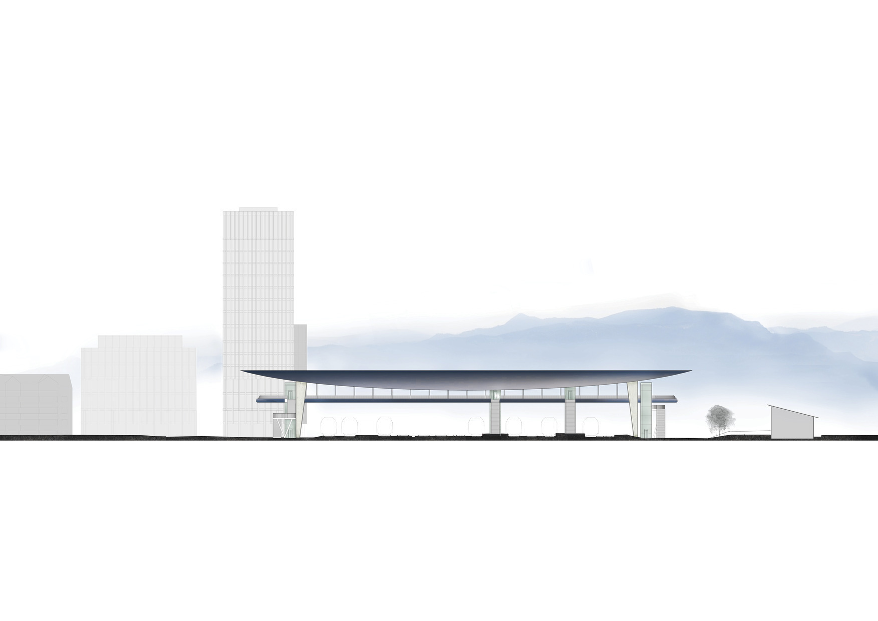 831 Voetgangersbrug PU Rotkreuz Zwitserland N7 websitenew
