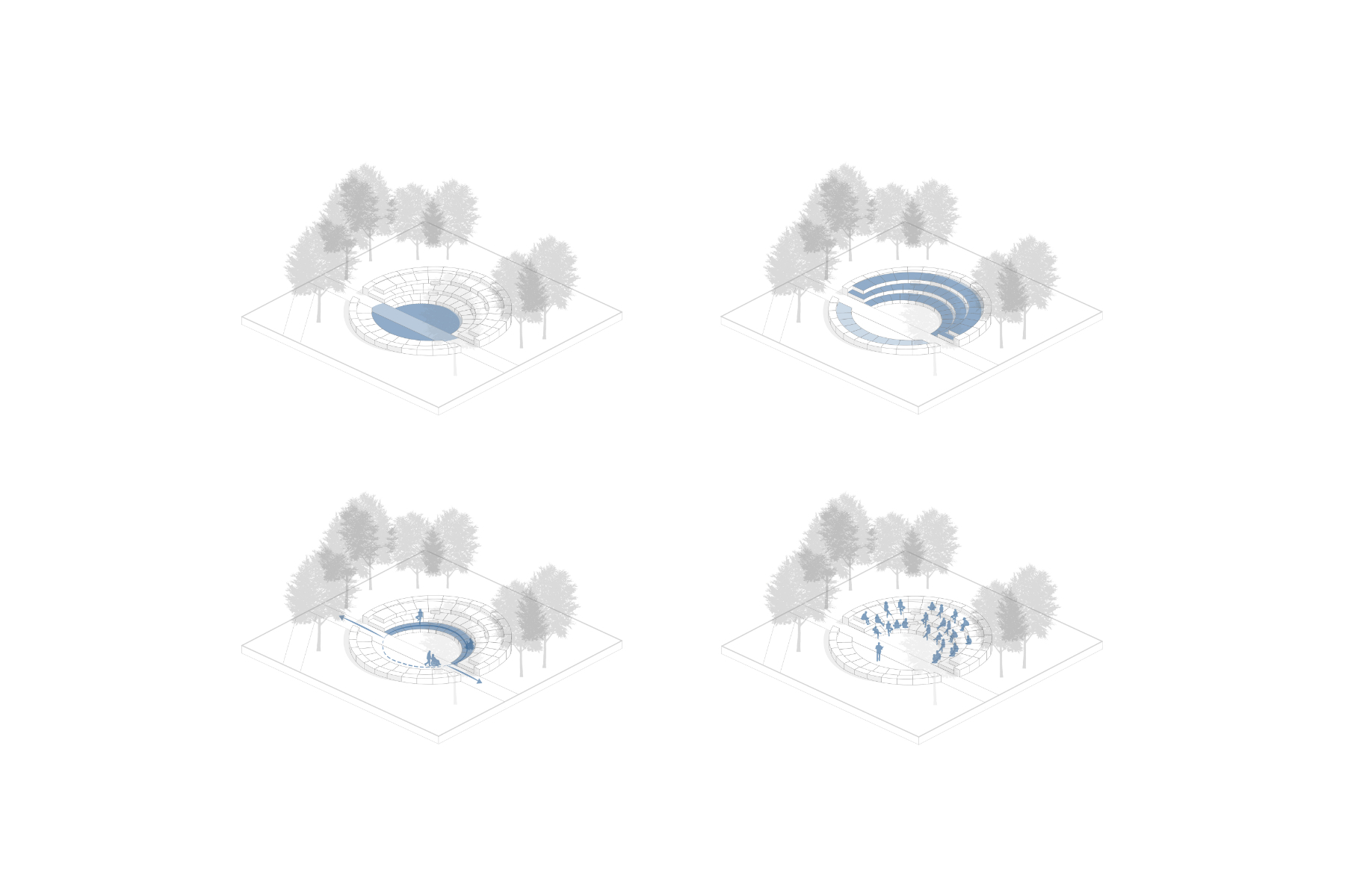 Amphitheatre scheme