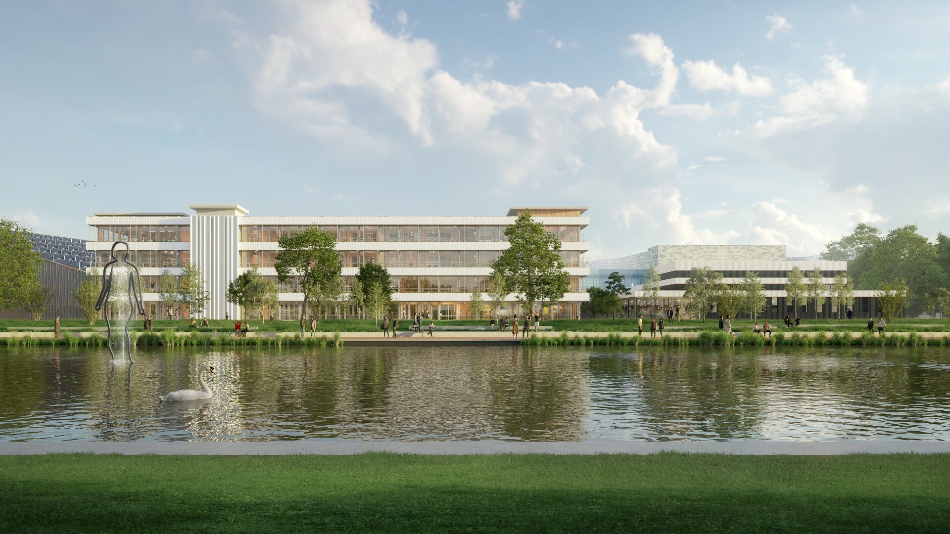 Render Nijenborgh Benthem Crouwel Nieuwe Architecten